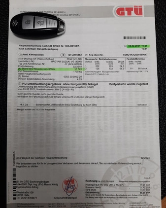Suzuki SX4 S-Cross cena 66900 przebieg: 71400, rok produkcji 2018 z Tomaszów Mazowiecki małe 562